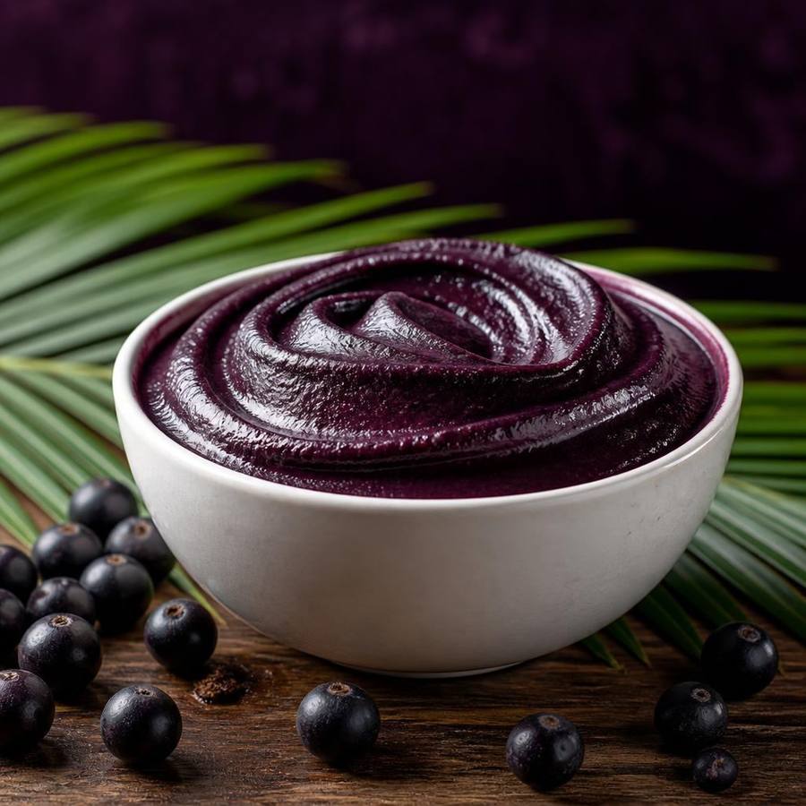 Tigela de açaí natural amapaense